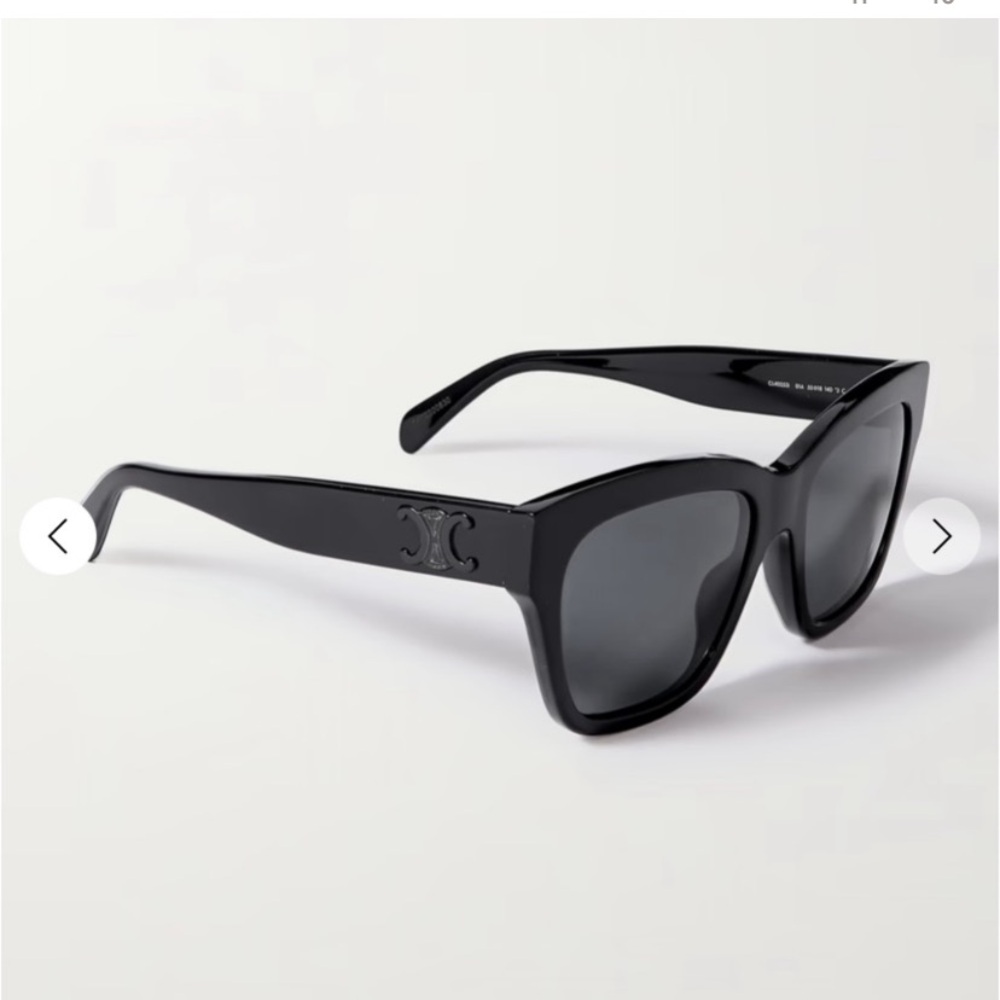 Celine Black Cat Eye Sunglasses